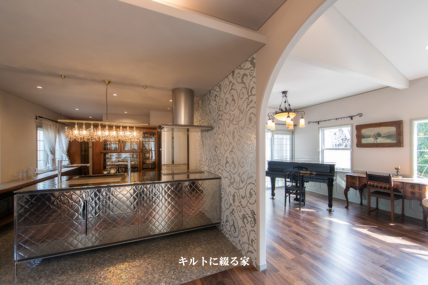 キルトに綴る家