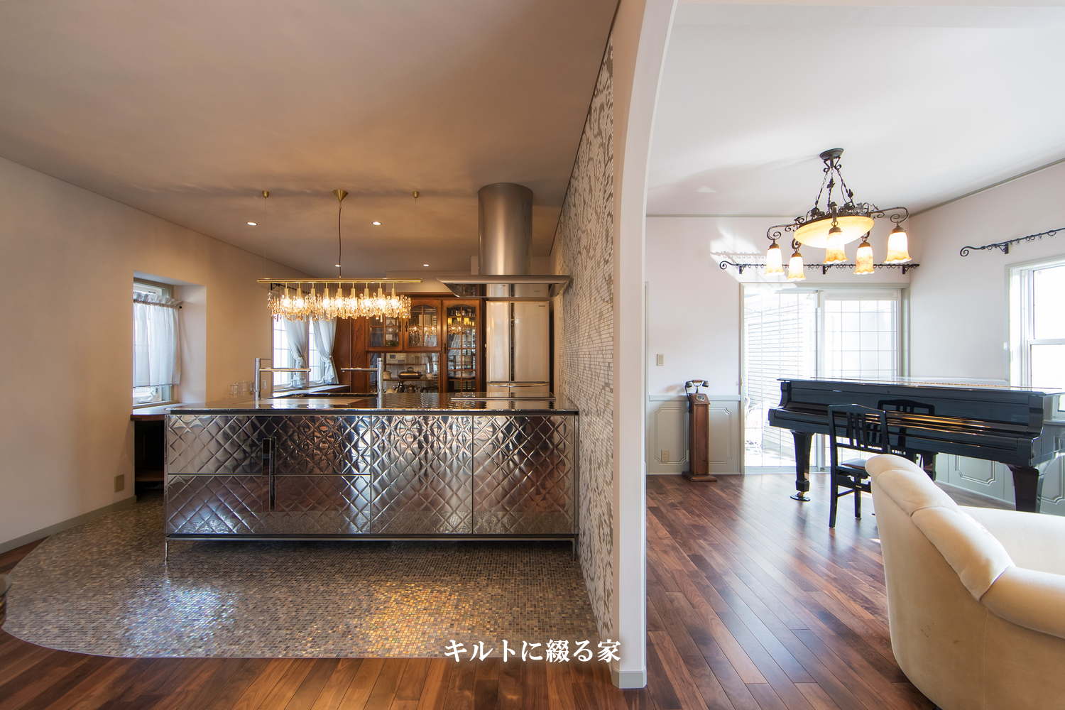 キルトに綴る家