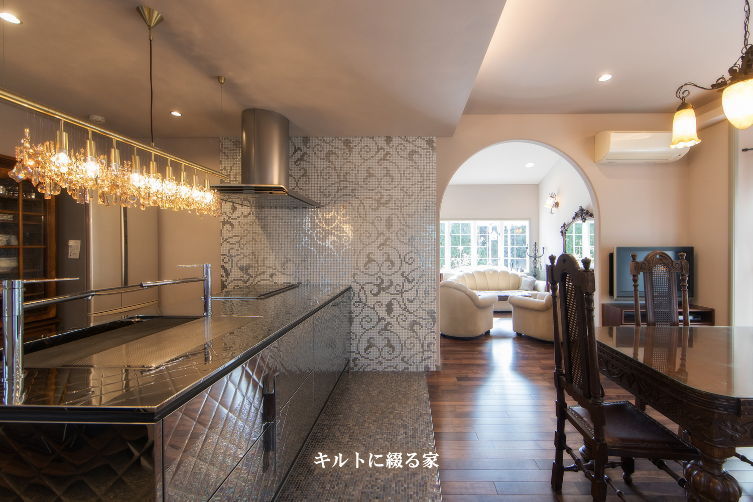 キルトに綴る家