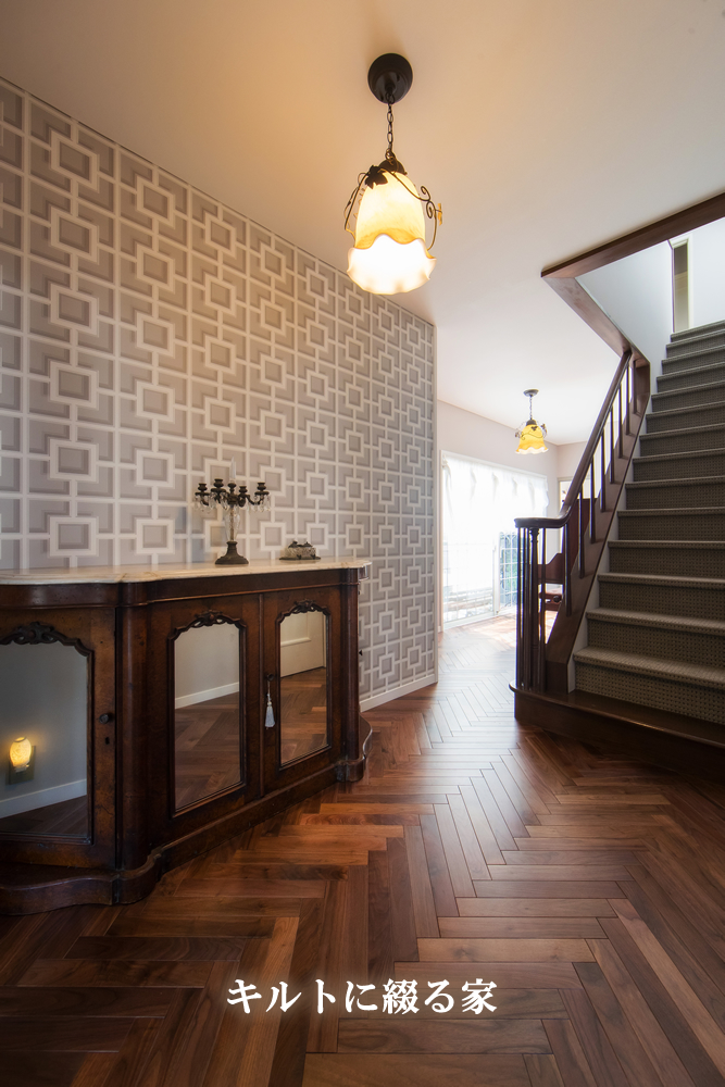 キルトに綴る家