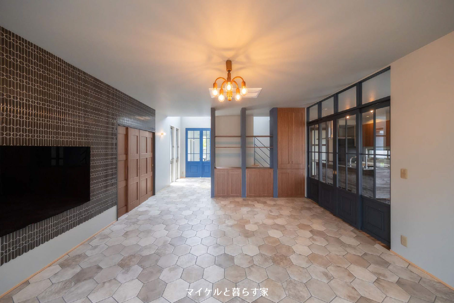 マイケルと住む家