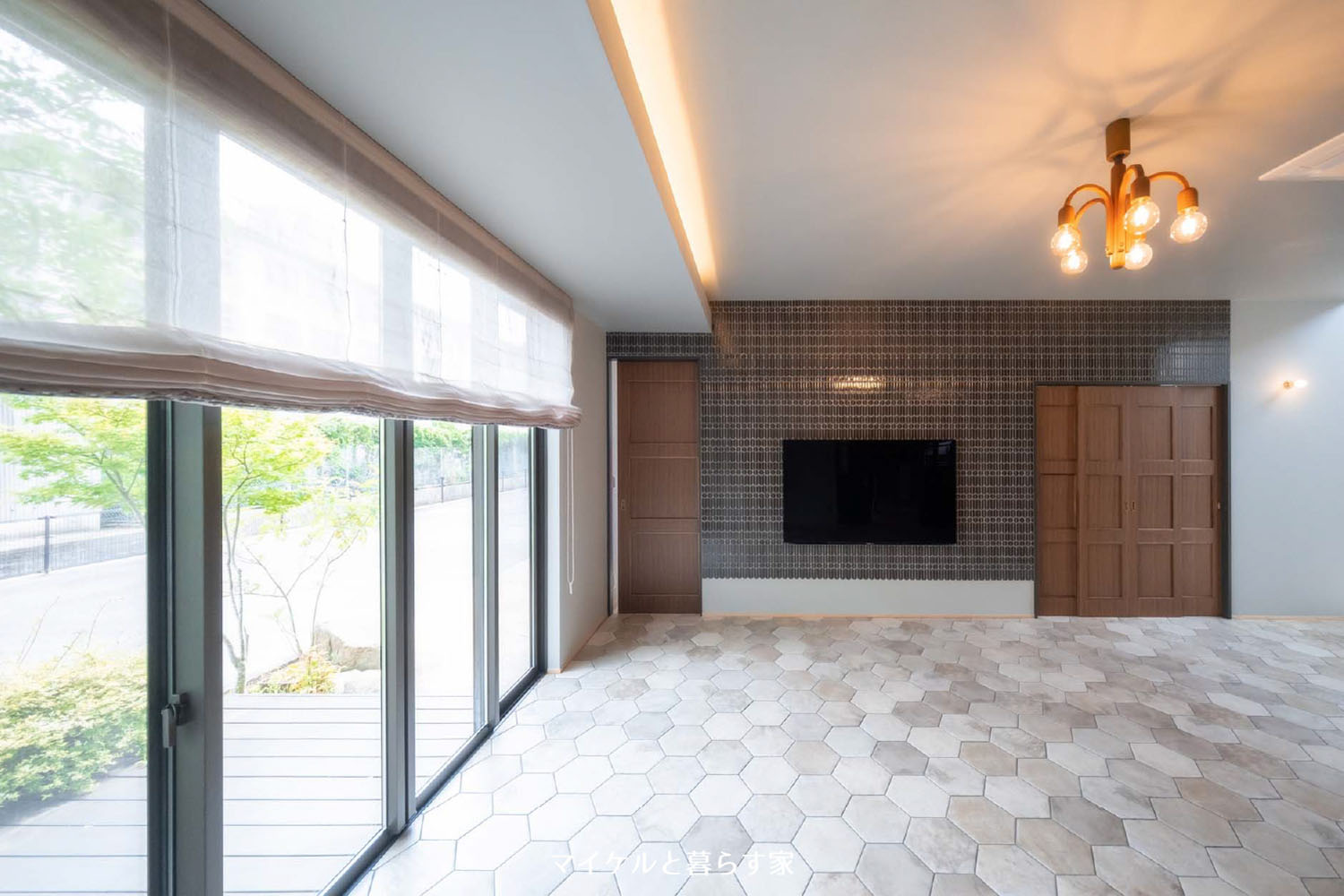 マイケルと住む家